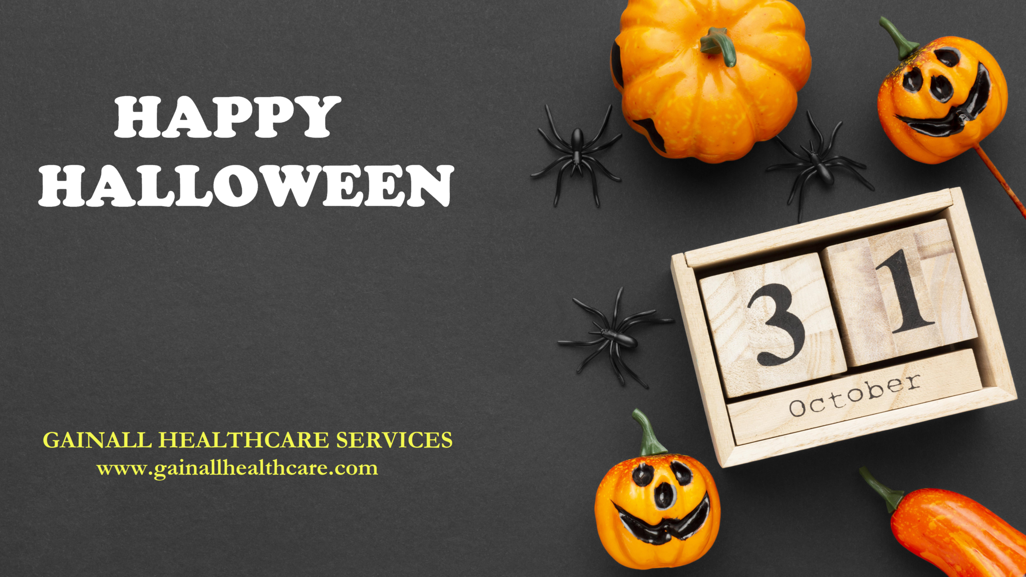 Happy Halloween - Gainall Healthcare Services