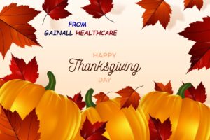 Happy Thanksgiving - Gainall Healthcare