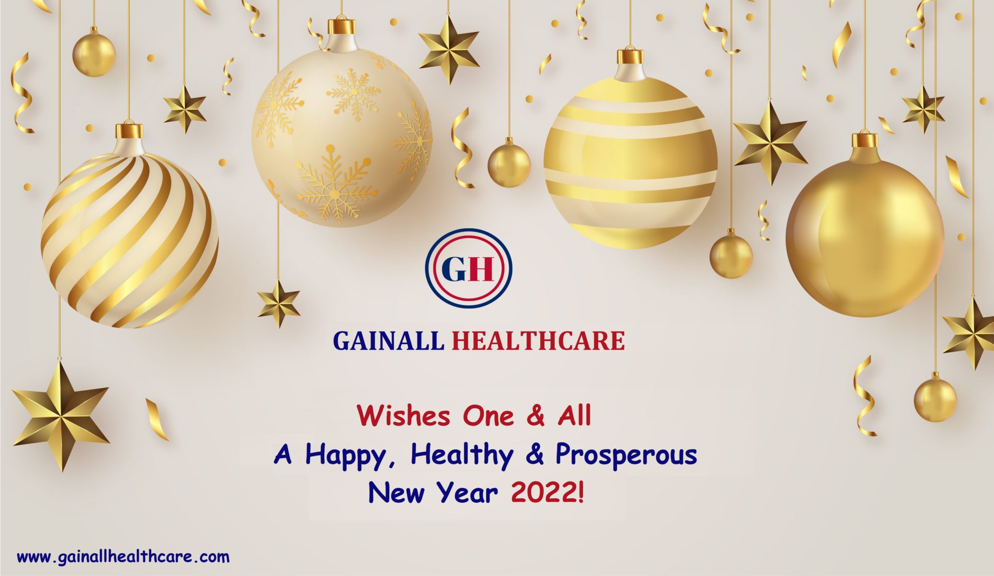 Gainall Healthcare - Happy New Year 2022