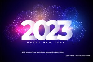 happy new year 2023 grand celebration background design